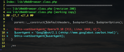 Viewing svn diff in vim Viewing svn diff in vim